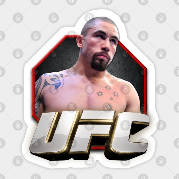 Robert Whittaker | UFC Fighter | 7 Sticker by Semenov